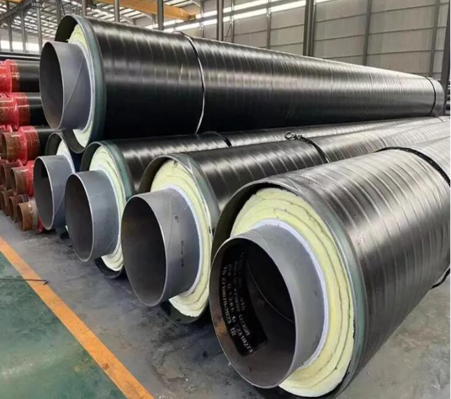 淄博钢套钢蒸汽保温管